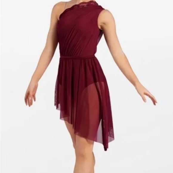 Weissman Sage Green Lyrical Costume, Size Large Child. - Picture 3 of 5